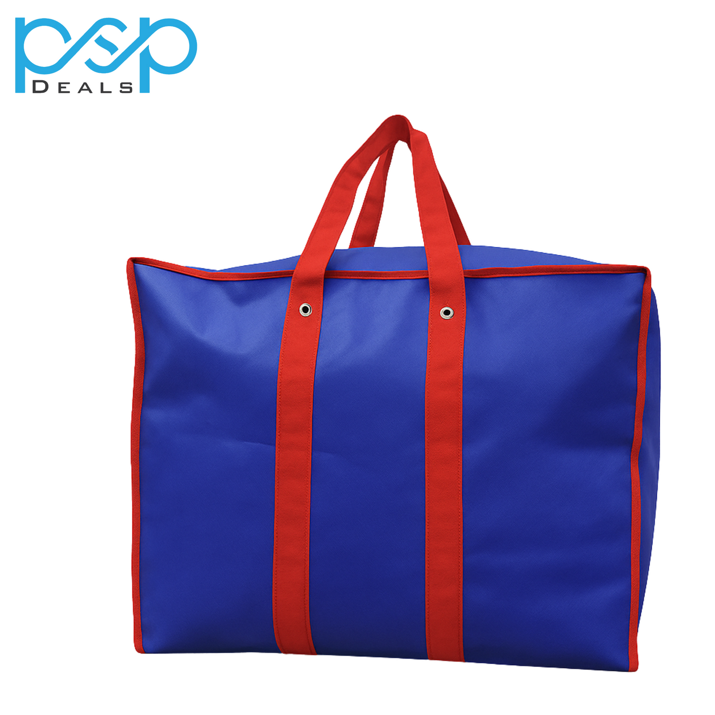 Medium Storage Bag 20x17x10 inch Blue – Durable Fabric with Zipper & Handles | PSP Deals