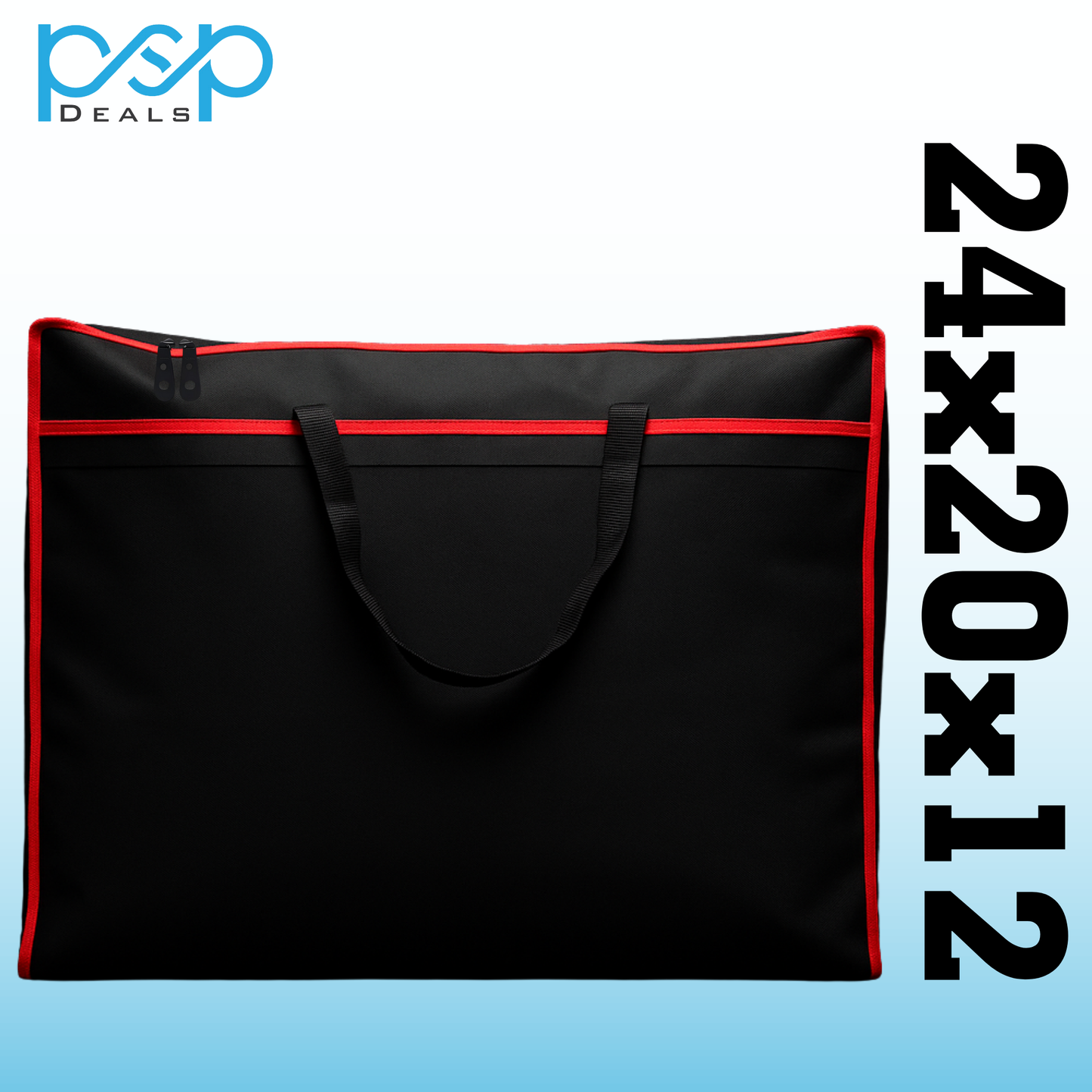 Large Storage Bag 24x20x12 Inch – Heavy Duty with Zipper & Handles | PSP Deals