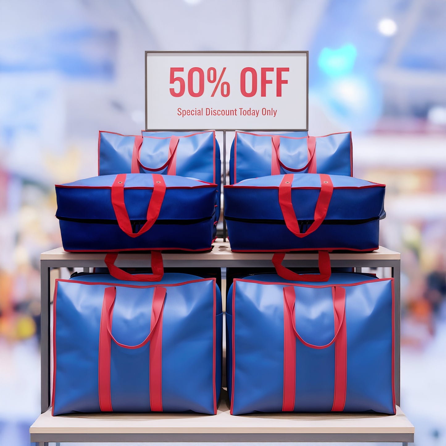 Medium Storage Bag 20x17x10 inch – Durable Fabric with Zipper & Handles | PSP Deals