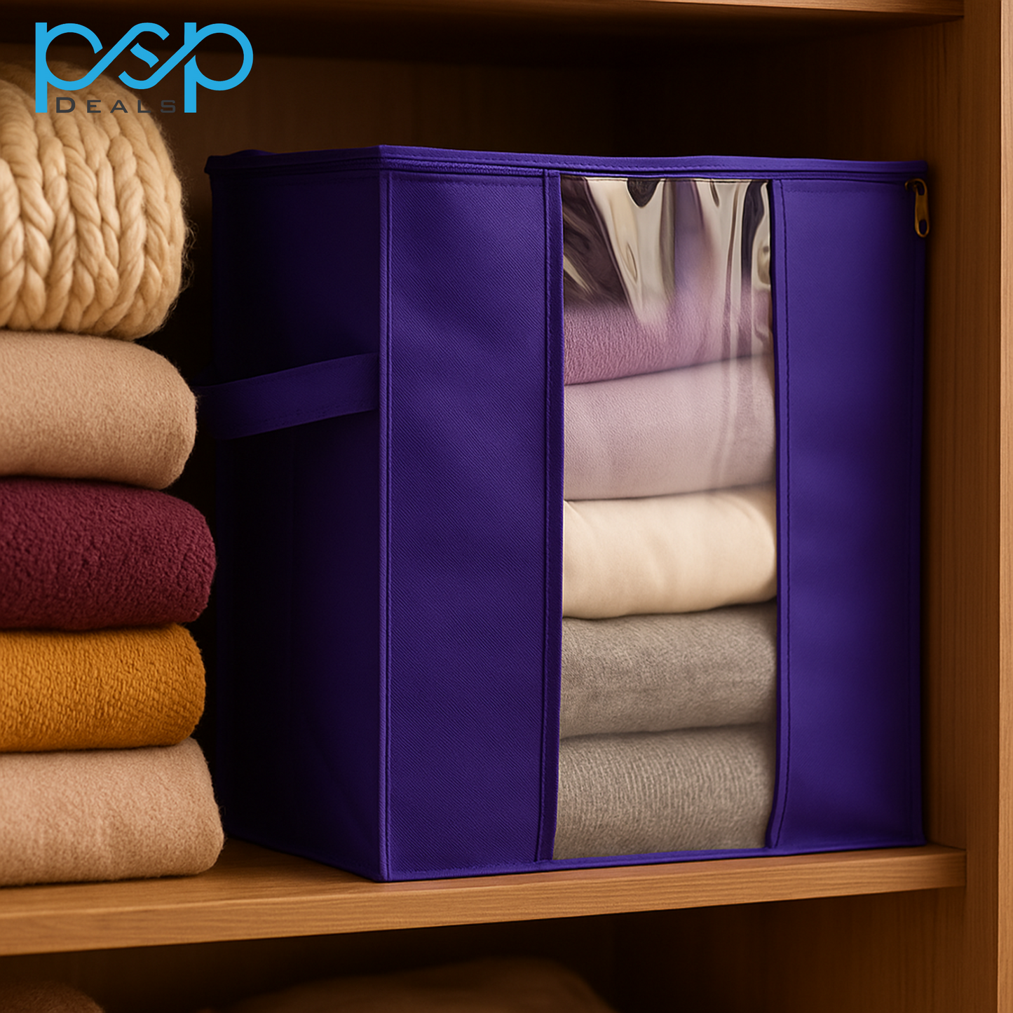 20x20x10 Inch Large Storage Bag with Transparent Window | PSP Deals