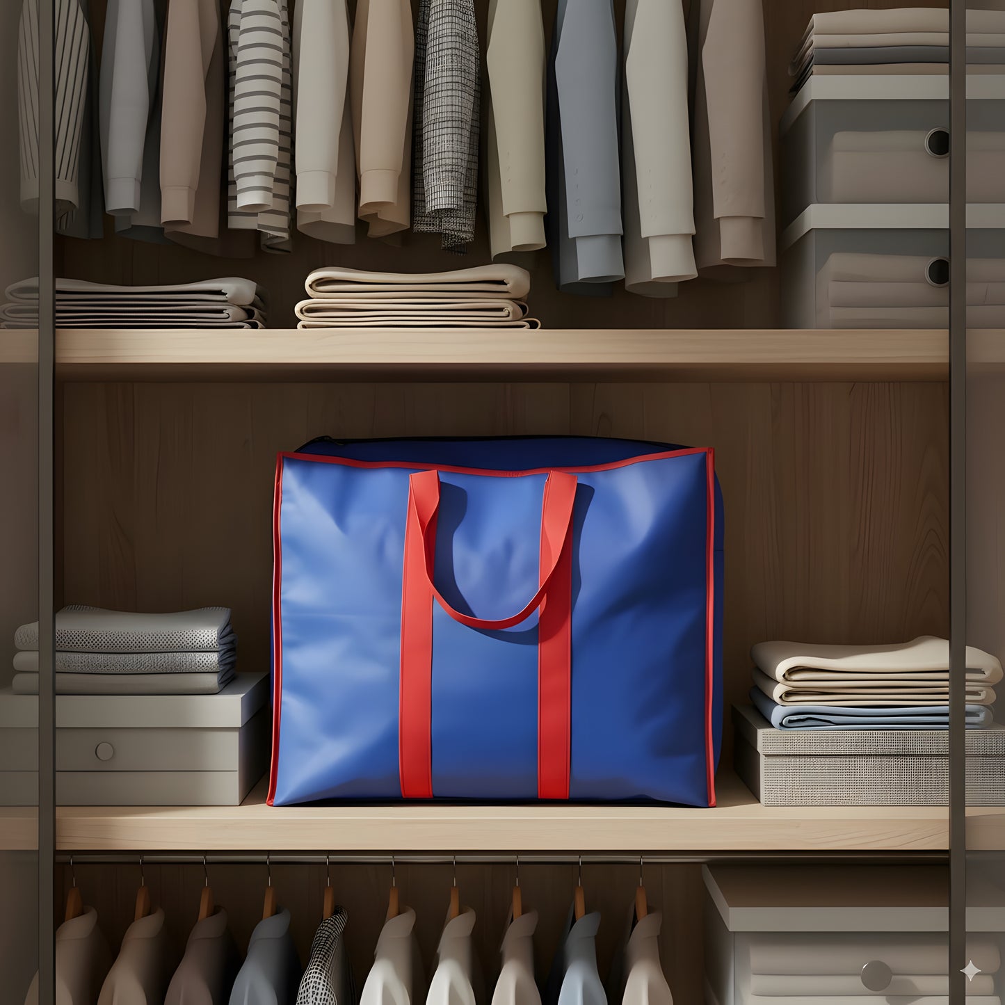 Medium Storage Bag 20x17x10 inch – Durable Fabric with Zipper & Handles | PSP Deals