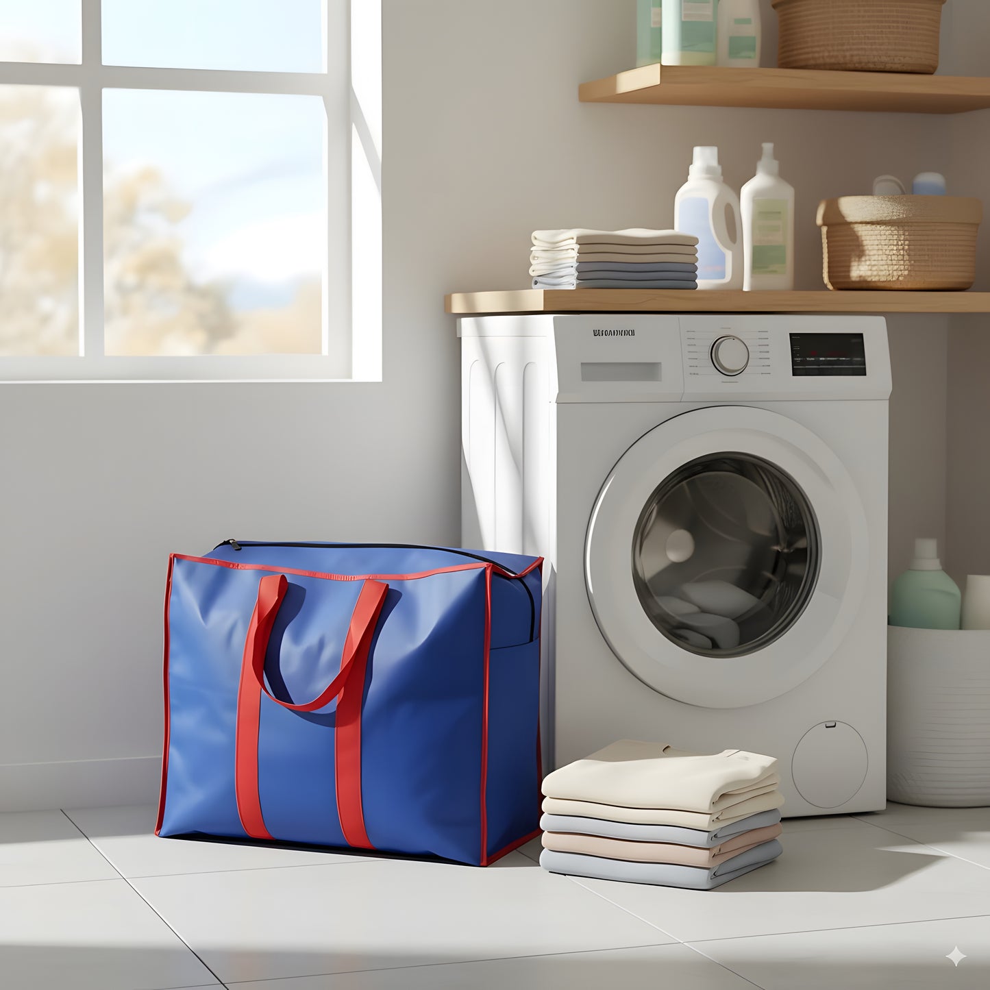 Medium Storage Bag 20x17x10 inch – Durable Fabric with Zipper & Handles | PSP Deals