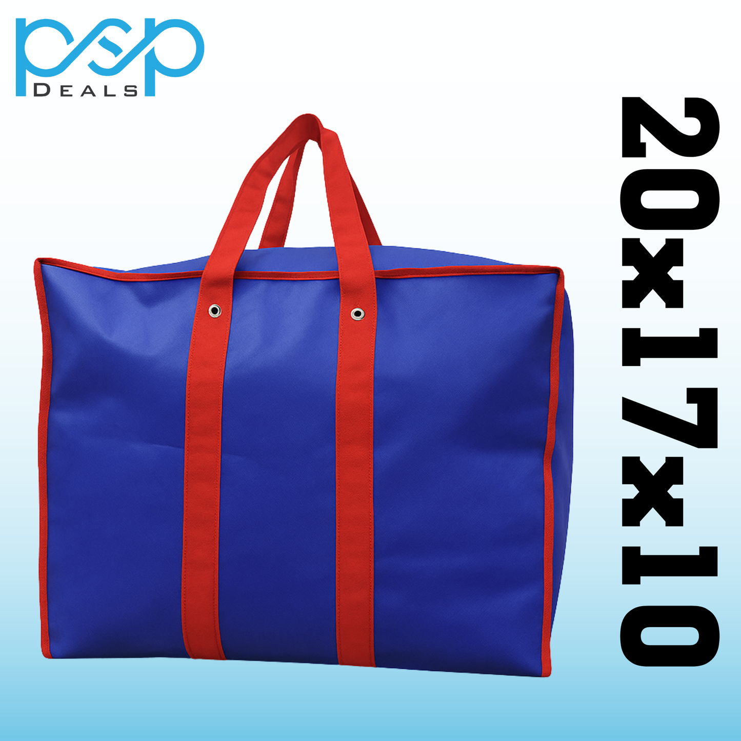 Medium Storage Bag 20x17x10 inch – Durable Fabric with Zipper & Handles | PSP Deals