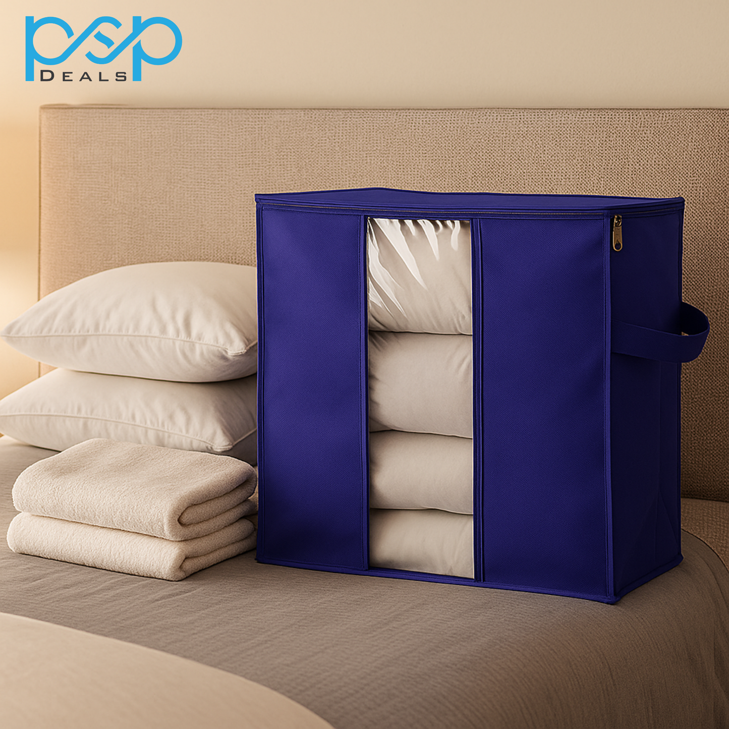 20x20x10 Inch Large Storage Bag with Transparent Window | PSP Deals